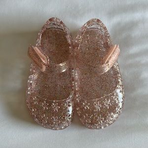 NWOT Old Navy Glitter Jelly Mary Jane’s
